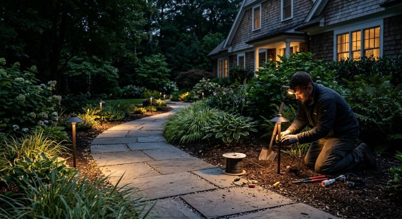 Brick Hardscape Installation Service
